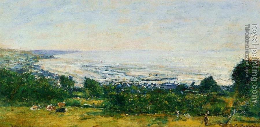 Eugene Boudin : The Trouville Heights